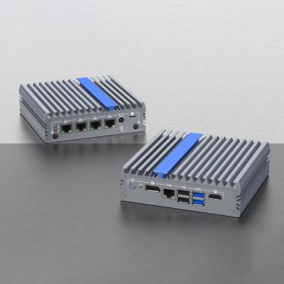 China 12th Gen PfSense Soft Router Intel N100 2.5G Mini PC 4 Lan Firewall for sale