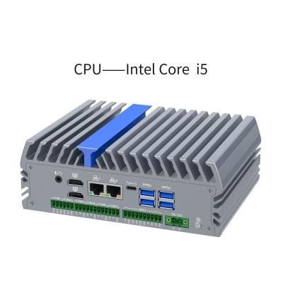 China Intel Core i5-1235U CPU Industrie-Box-PC mit Intel UHD-Grafik zu verkaufen