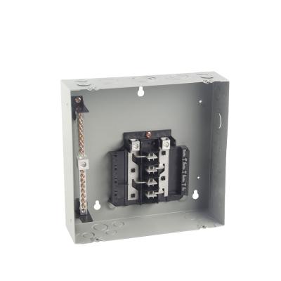 China 8 Way Exterior Wall Panel Electrical Distribution Board 125 Amp Single Phase 8 Way Exterior Wall Panel Electrical Distribution Board for sale