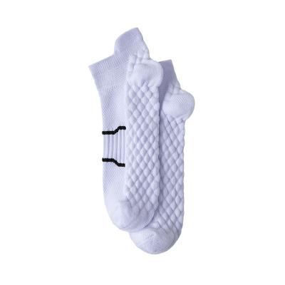 China Breathable professional sports outdoor running short towel bottom shock absorption anti-slip couple basketball socks for sale