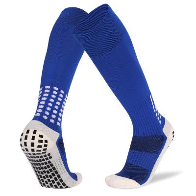 China Breathable Custom Football  Grip Socks Cotton Men Sport Long Socks Over Knee High for sale