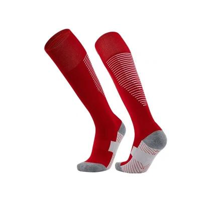 China Breathable Thickened Football Socks Long Sleeve Male Adult Children's Towel Bottom Sports Anti slip Bottom Socks High Sleeve for sale