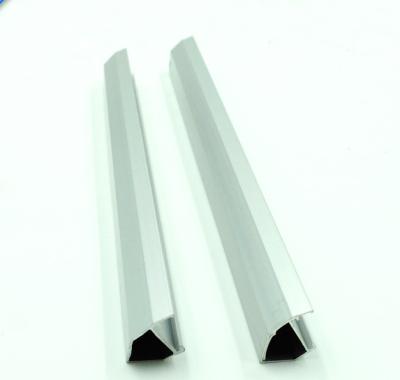 China door & Window 6063 Aluminum Alloy V Shape Led Aluminum Extrusion Channel for sale