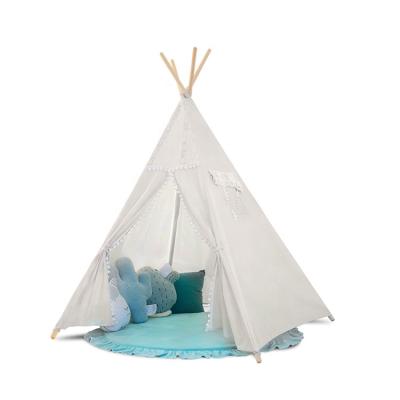 China KingGear Foldable Indian Play Tents for Girls & Boys Canvas Tipi Childrens Tents for sale