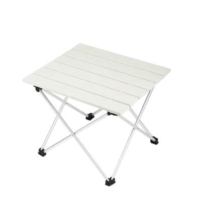 China OEM Custom Outdoor Picnic Camping Tables BBQ Portable Foldable Fishing Aluminum Table for sale