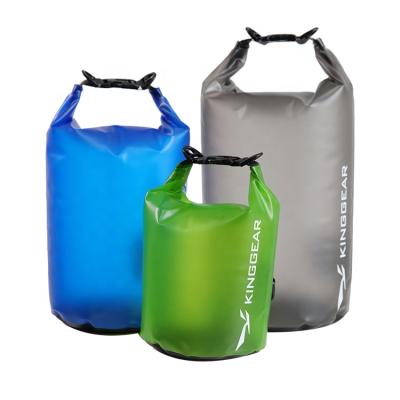 China Custom Colors PVC Film 5L/ 10L/ 20L/ 30L Roll Top Lightweight Dry Storage Bag Waterproof Dry Bag à venda