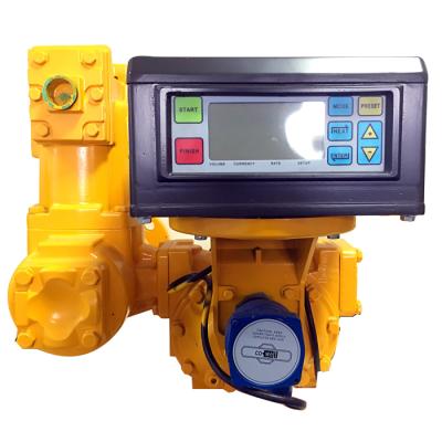 China 3inch Positive Displacement Digital Flow Meter Meter / 3inch Cowell Gasoline and Oil Flow Meter for sale