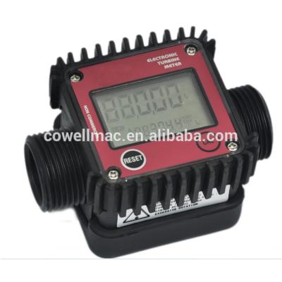 China K24 Mini Digital Water Turbine Flow Meter / Urea Flowmeter 1