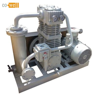 China ZW Series Oil Free LPG /Ammonia Compressor Oil Free Lubrication for sale