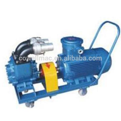 China High Suction Speed ​​Diesel Trolley Type Mobile Hydraulic Oil Pump Vacuum Pump for sale