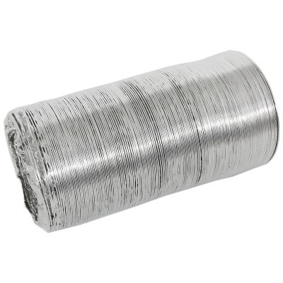 China Modern Aluminum Foil Single Layer Pipe Aluminum Flexible Air Conditioner Accessory Ducting Air Duct 150mm/10m for sale