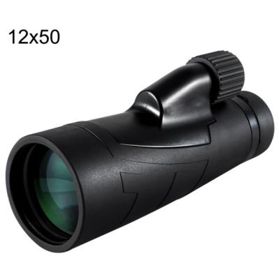 China Monocular 12x50 Optics Waterproof Quality Monocular For Hunting Telescope High Power Monocular With BaK4 Prism 12x50 Optics for sale