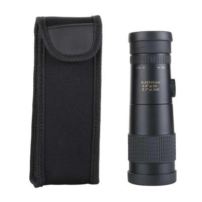 China Newest HD 8-24*40 Monocular High Magnification Binoculars Travel Telescope Pocket Opera Monoculars 8-24*40 for sale