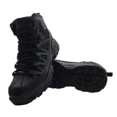 China Hiking Waterproof Men's Hiking Shoes Selling On Amazon, Police Leather Boots Climbing Shoes Wholesale for sale