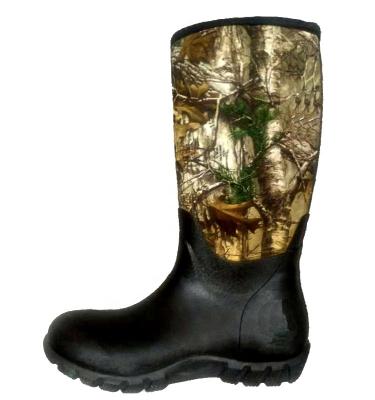 China RB-Y09 Victory Half Rubber Boots In Winter Warm And Comfortable Rubber Boots for sale