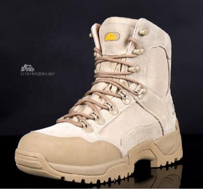 China Anti-slippery ready to ship military type shoes outdoor safety boots for men for sale