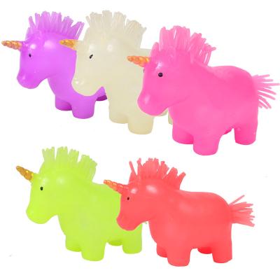 China Relieve Stress Squishy Unicorn Toy Anti-stress Unicorn TPR Squishy Toy Unicorn Gel Toy Squeeze Squeeze Sensory Toys For Kids for sale