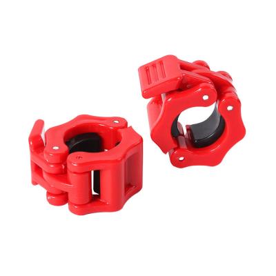 China Small Hole 25mm/28mm/30mm Barbell Clip Clip Barbell Bar Clamps Best Price Colorful High Quality Fast Delivery for sale