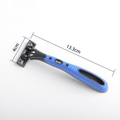 China Max 2pcs Triple Blade Blister Packing Easy Clean Razor For Man for sale