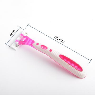 China Max High Quality Triple Blade Sweden Stainless Steel Triple Blade Razor Female Blade Razor for sale