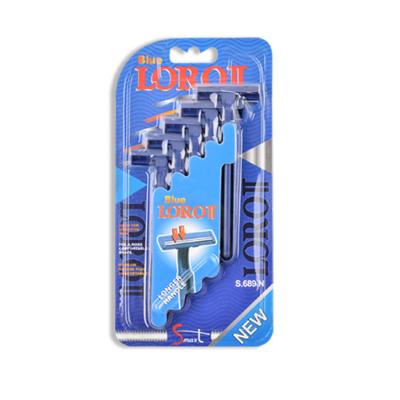 China Twin Blade Max Twin Blade High Quality Disposable Razor With Lubricant Strip for sale