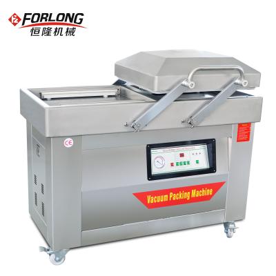 China Food CE Certified Double Chamber Automatic Vacuum Sealer Commercial Vacuum Packing Machine for sale