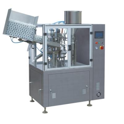 China Chemical Laminated Plastic Soft Tube Medicine Bottom Body Cream Sealer And Aluminum Filling Machine for sale