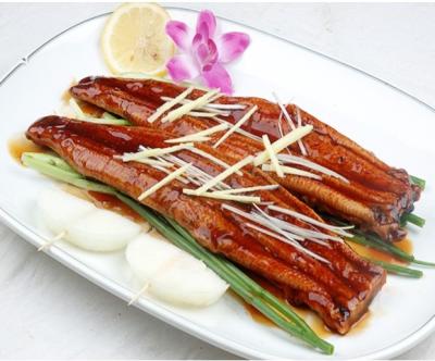 China Low fat 7 oz roasted eel unagi kabayaki cooked eel boiled eel for sale