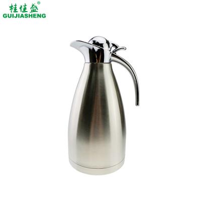 China Stainless steel insulated hot coffee bottle thermos water jug for sale