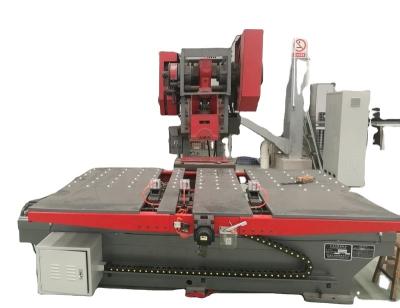 China Metal Forming Automatic Eyelet Punching Machine For Sheet Metallurgy CNC Angle Punching Machine for sale