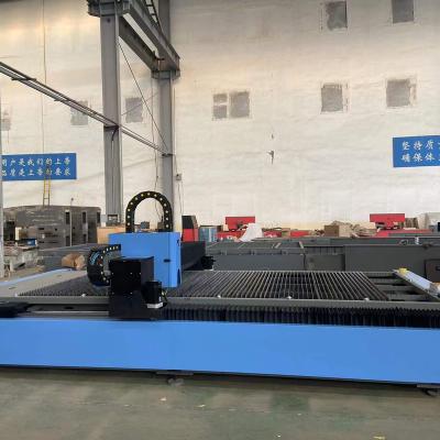 China GX4020-3000W high quality programmable platform fiber laser metal cutting machine by our factory for sale