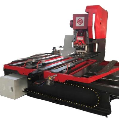 China Metal Sheet Stamping Factory Wholesale Price CNC Punching Machine Equipped With Platform Type Automatic Feeding Machine for sale