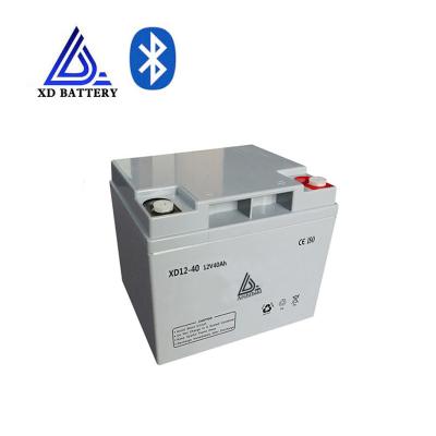 China Deep cycle deep cycle battery 12V lithium ion batteries new design long life deep cycle bms 12v 40ah lithium lifepo4 battery pack for sale