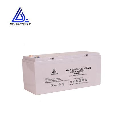 China NEW UPS Power Energy Wall Battery Deep Cycle Li Ion Battery Lifepo4 12V 200AH Battery With Wireless Data Transfer for sale