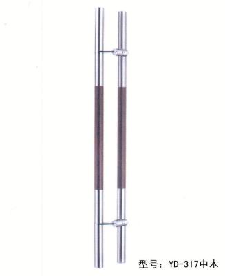 중국 자물쇠를 가진 닦은 스테인리스 문 손잡이 800mm 길이 유리제 문 손잡이 판매용