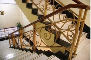 China Rust - Proof Stainless Steel Staircase Handrail 8mm Glass Railing for sale