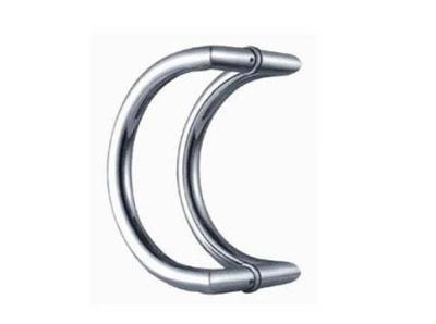 China Chrome Finish Bathroom Handrails , Stainless Steel Grab Rails For Bathrooms for sale