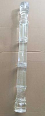 China Residential Clear Plexiglass Banister Anodize Handrail Fitting for sale