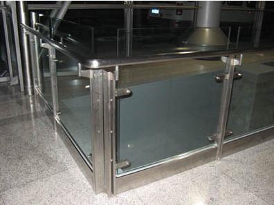 China Mirrror Polished Stainless Steel Outdoor Handrails Satin Polished Guardrail for sale