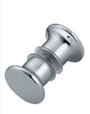 China Doube Side Coniform Bathroom Door Handle / Chromium Bathroom Door Knobs for sale