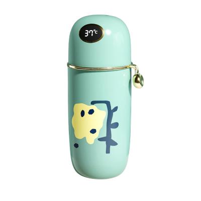 China Smart Logo PORTABLE Double-Wall Stainless Steel Sports Thermos Display Screen Customized Cute Mug for sale