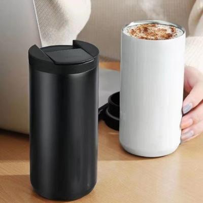 China Custom wholesale PORTABLE insulated thermo stainless steel tea coffee vacuum flask mugs for camping for sale