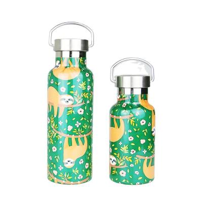 China Sustainable Stock Flask Sports Water Bottle Vacuum Flasks Stainless Steel Water Bottle With Custom Logo for sale