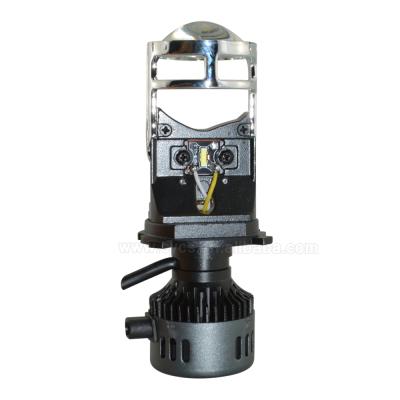 China Car 12v 36w 6000k H4 aluminum auto lighting high beam led projector lens for car headlights for sale