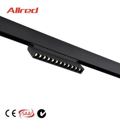 China Modern Adjustable Angle Shop Aluminum Housing Led Track Light With Competitive Price for sale