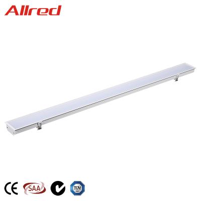 China Stylish Aluminum Recessed High Quality Modern Bright Led Linear Desk Light for sale