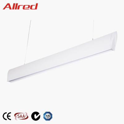 China 24W 120Cm Minimalist Hot Selling Aluminum Linear Lamp LED Hanging Mounted Linear Light for sale