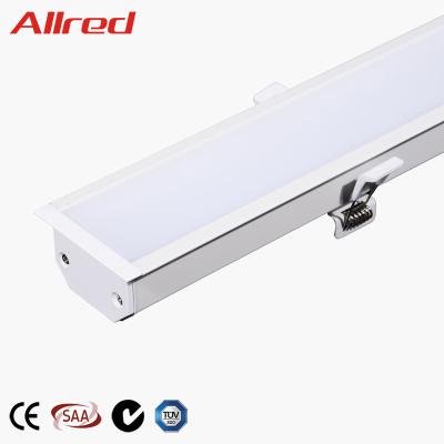 China Embeded Across Super Bright Dimmable Light Fixture Recessed Linear LED Lighting for sale