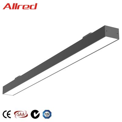 China AC200-240V 36W Connector America Style Modern Commercial Linear LED Ceiling Light for sale