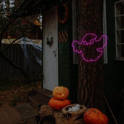 China Decoration Ghost Halloween Decoration Drop Good Atmosphere Flex Strip I-Neon LED Neon Sign for sale